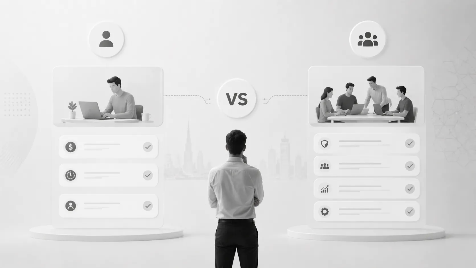 Should I Hire a Freelancer or a Web Design Agency?